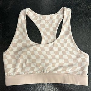 Wilo The Label Check Sports Bra